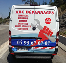 Entreprise de Serrurerie à Nice dispose de camionettes d'intervention d'urgence